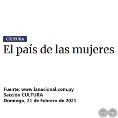 EL PAS DE LAS MUJERES - Domingo, 21 de Febrero de 2021